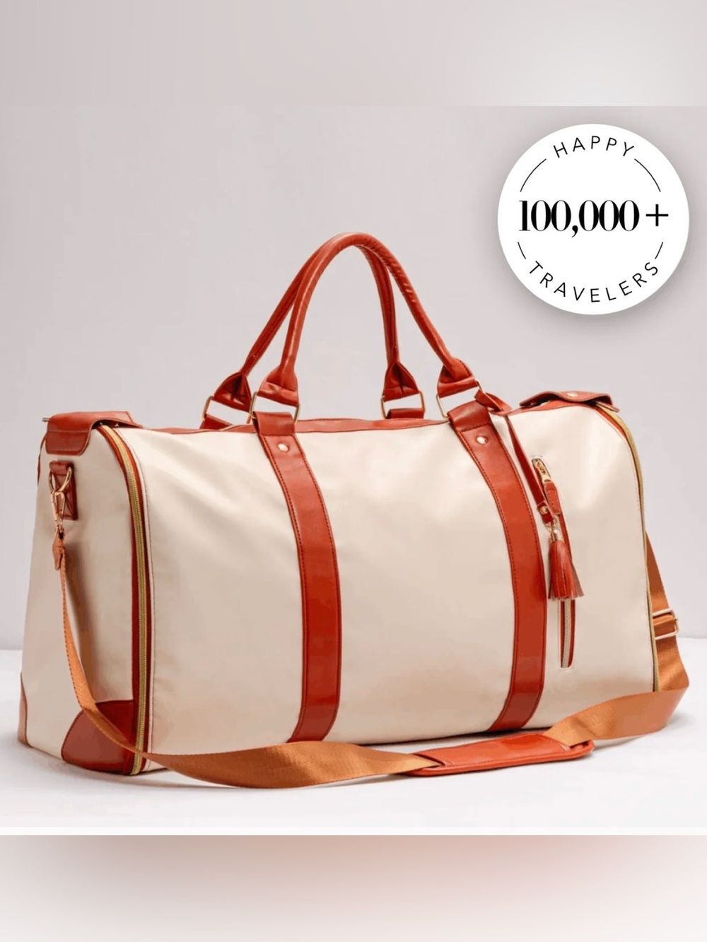 Jenni Bag Travel Duffel Bag with Roller NWT